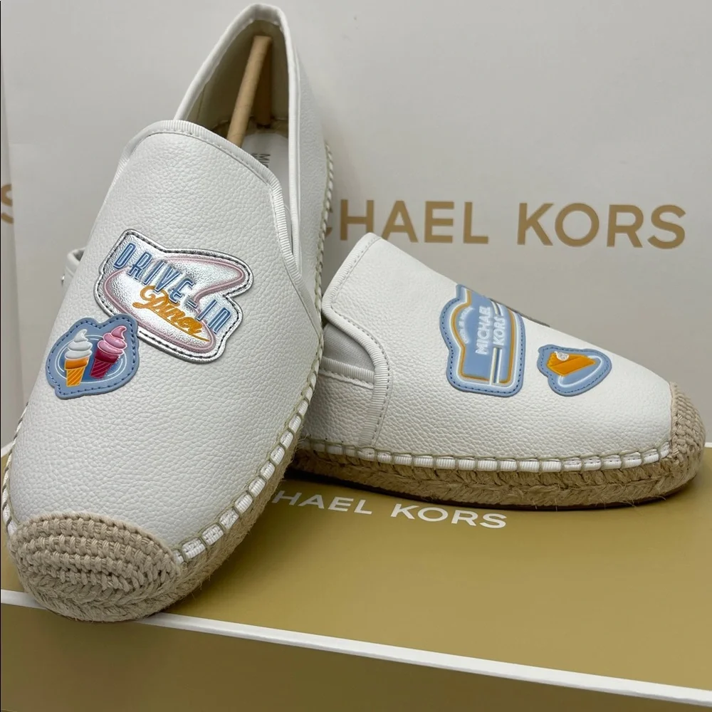 Michael Kors HASTINGS ESPADRILLE FX LTHR/DINER-DRIVE PATCH 49T5HTFP1L Sneakers